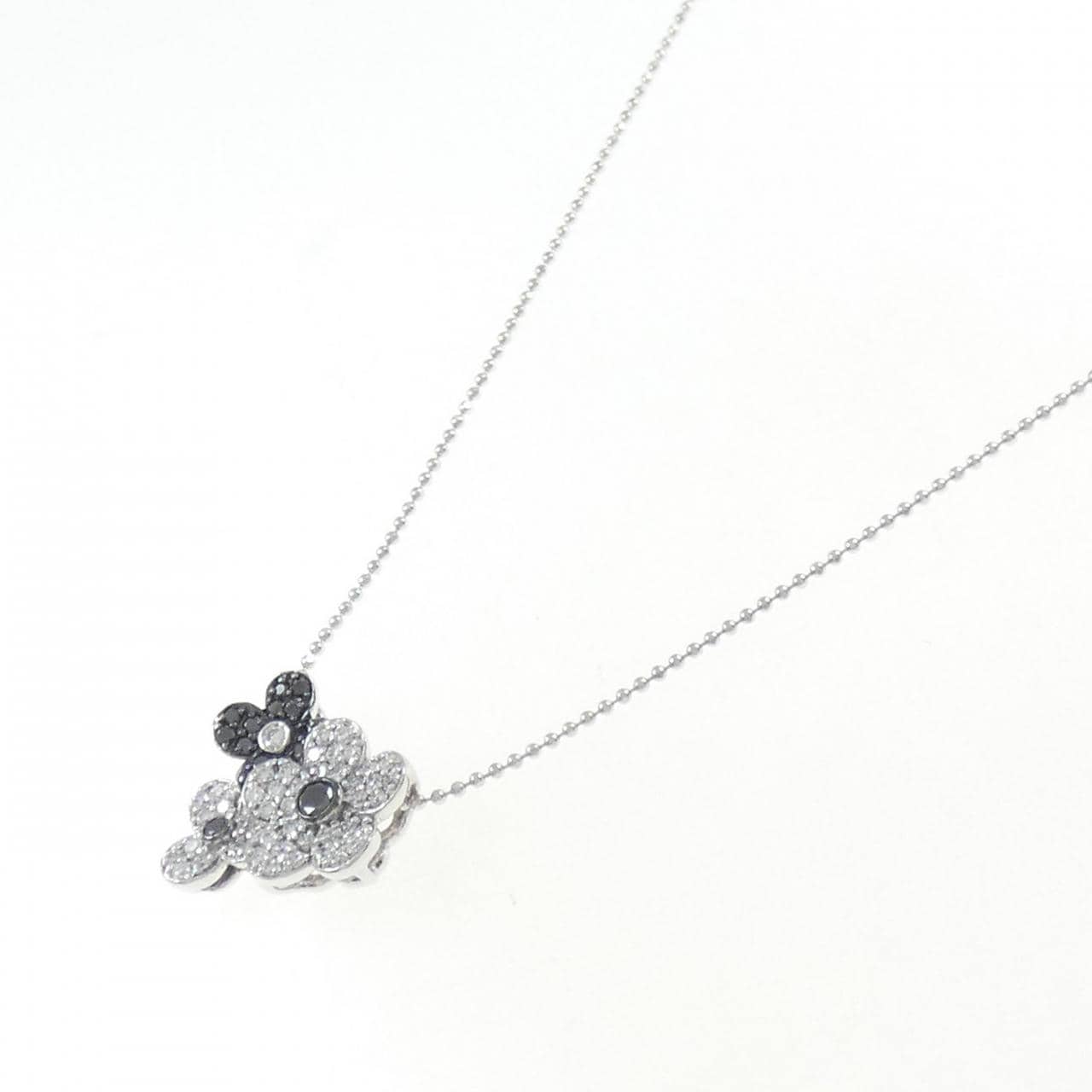 ポンテヴェキオ ビアンコ エ ネロ ネックレス 0.43CT