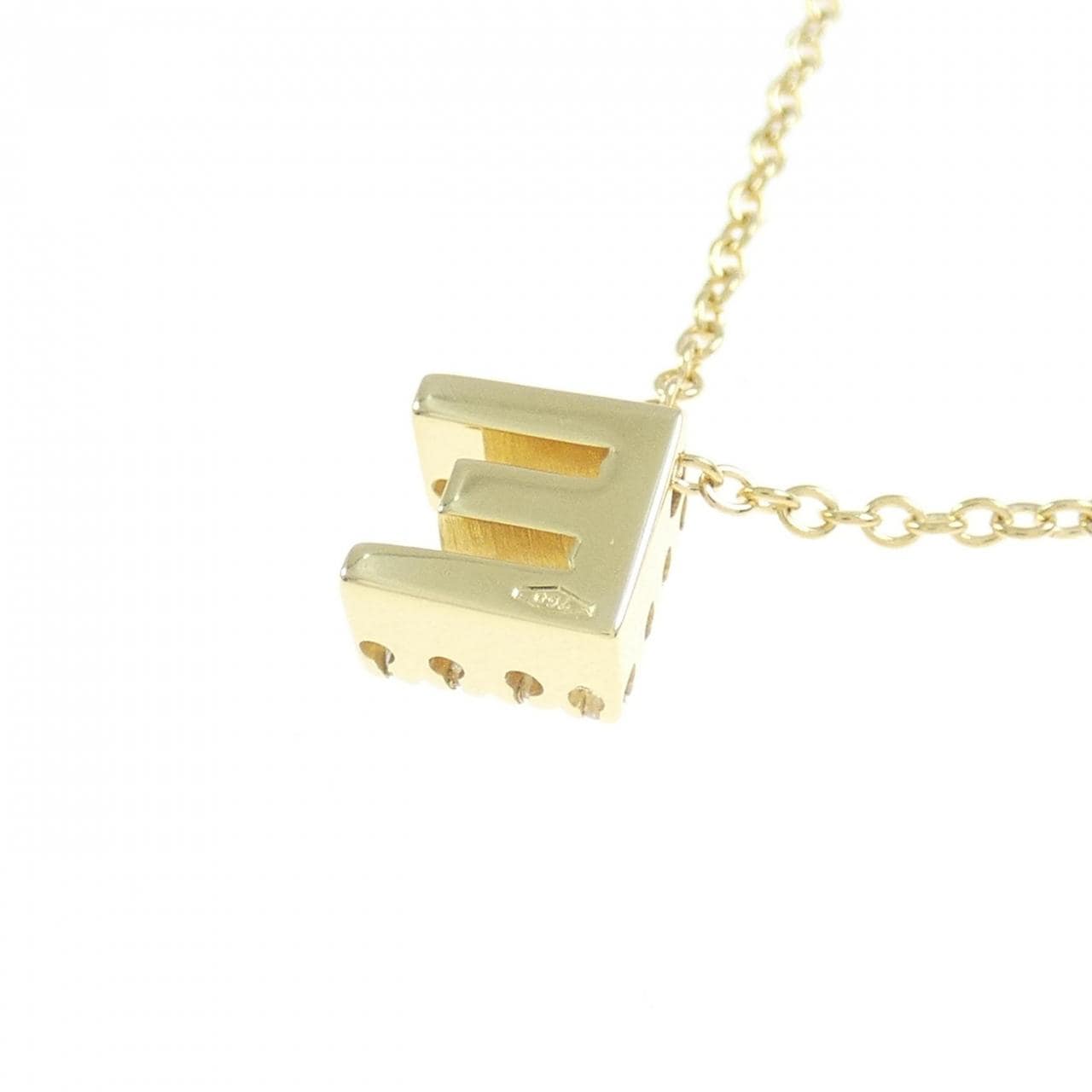 ポンテヴェキオ イニシャル ネックレス 0.06CT