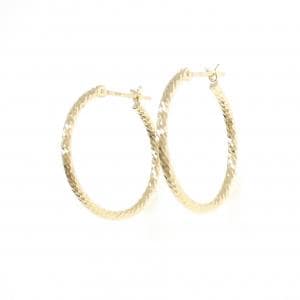 K18YG earrings