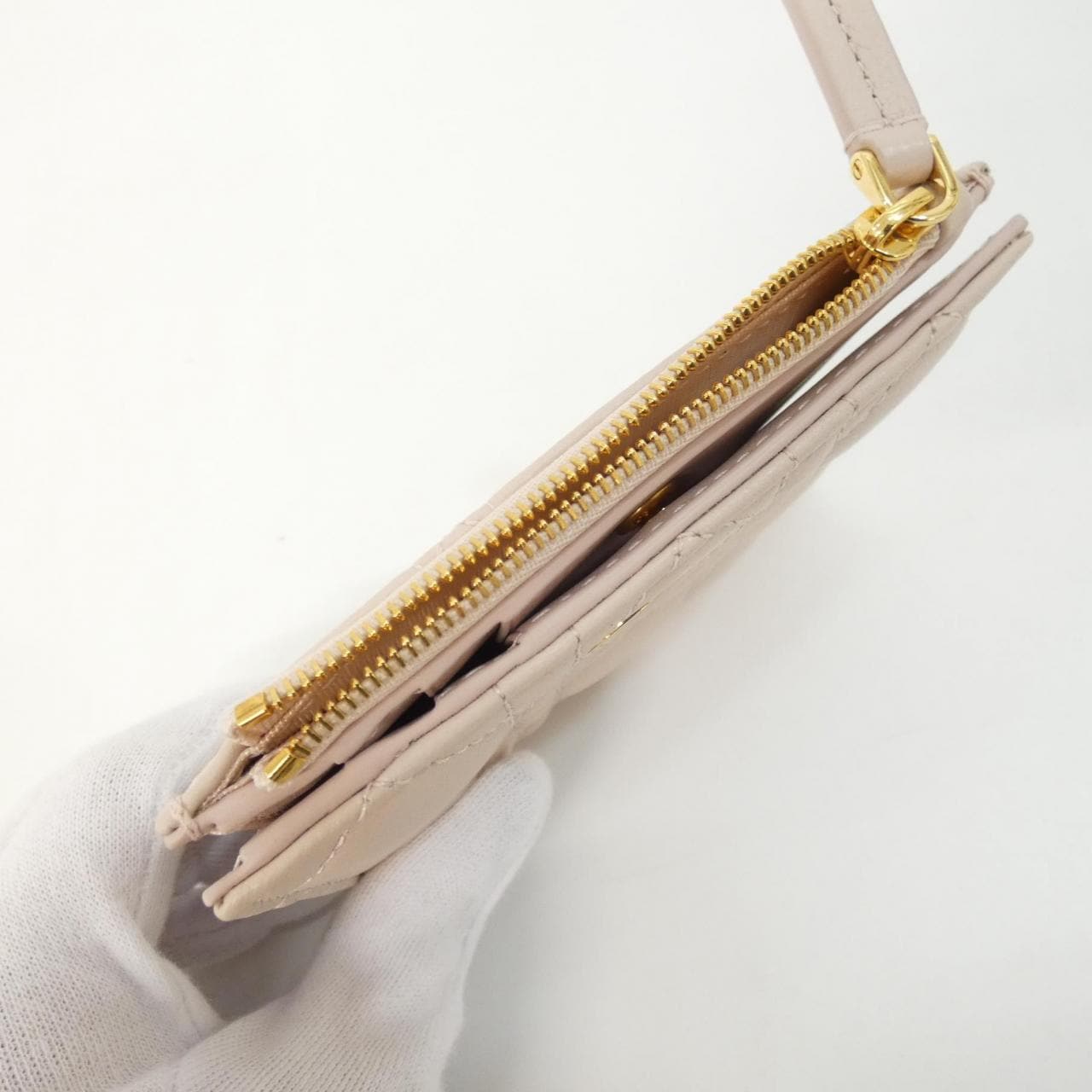 クリスチャンディオール DIOR CARD DAHLIA WALLET S5173UWHC 財布