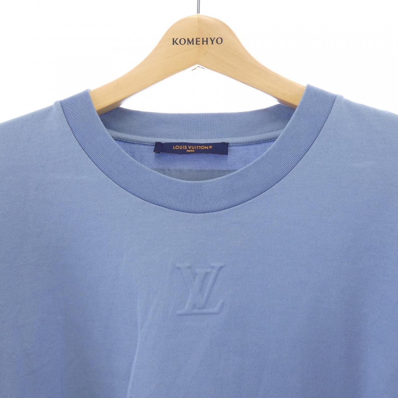 ルイヴィトン LOUIS VUITTON エンボスLVコットンTシャツ HNY55WDT3 Tシャツ