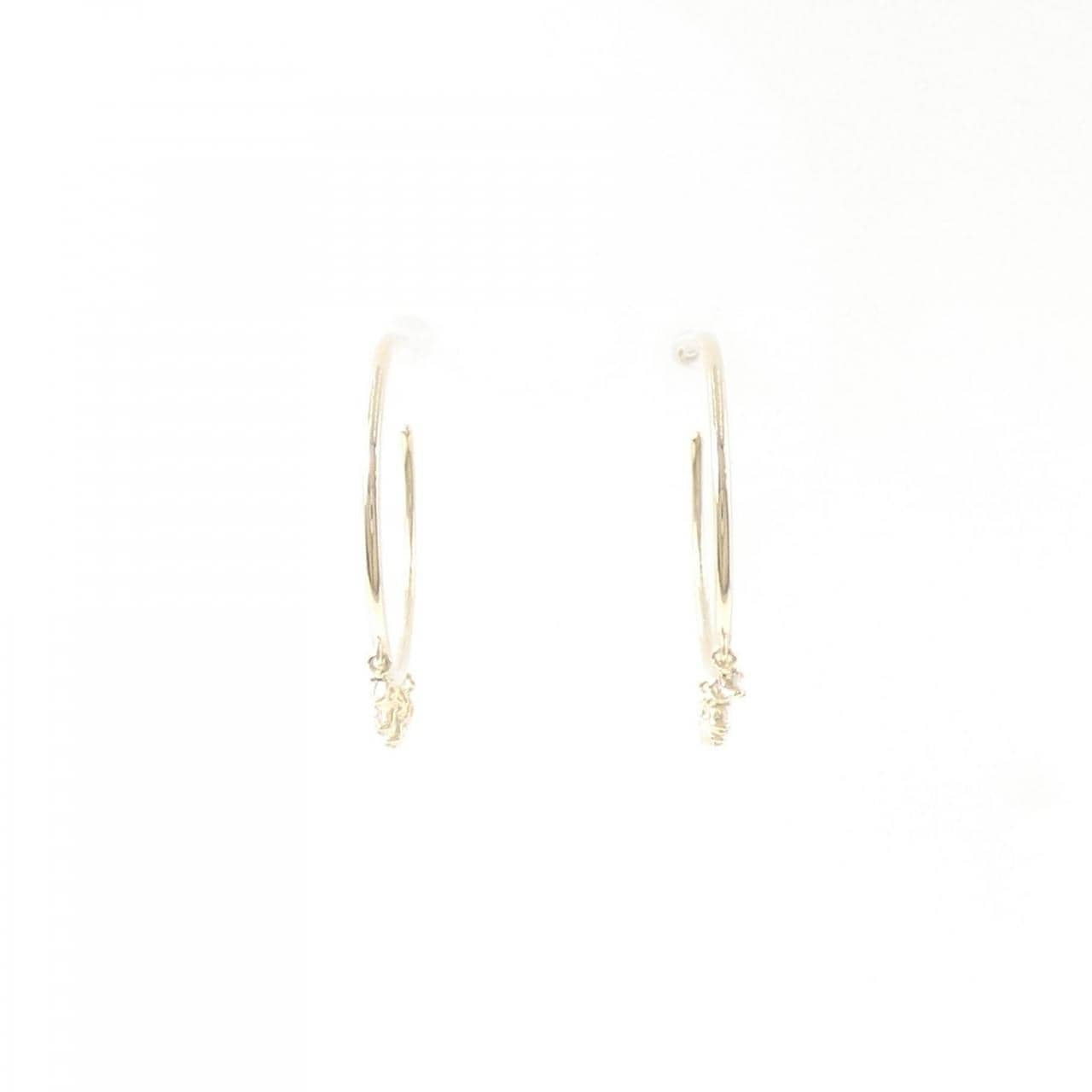 【リメイク】K10YG ダイヤモンド ピアス 0.08CT