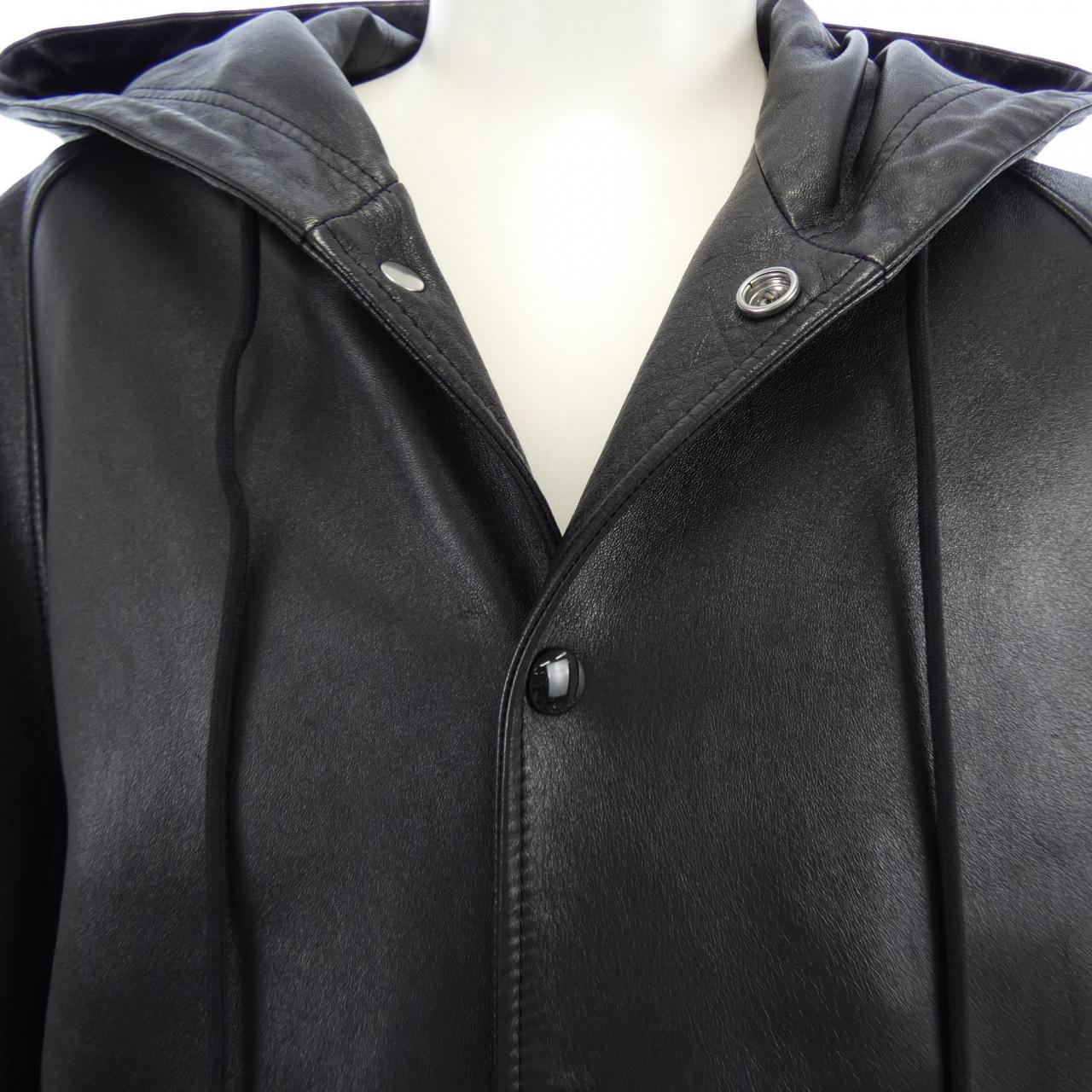 セリーヌ CELINE フード付きCELINEジャケット 2EC25280D レザージャケット