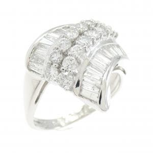 PT900 ダイヤモンド リング 1.00CT