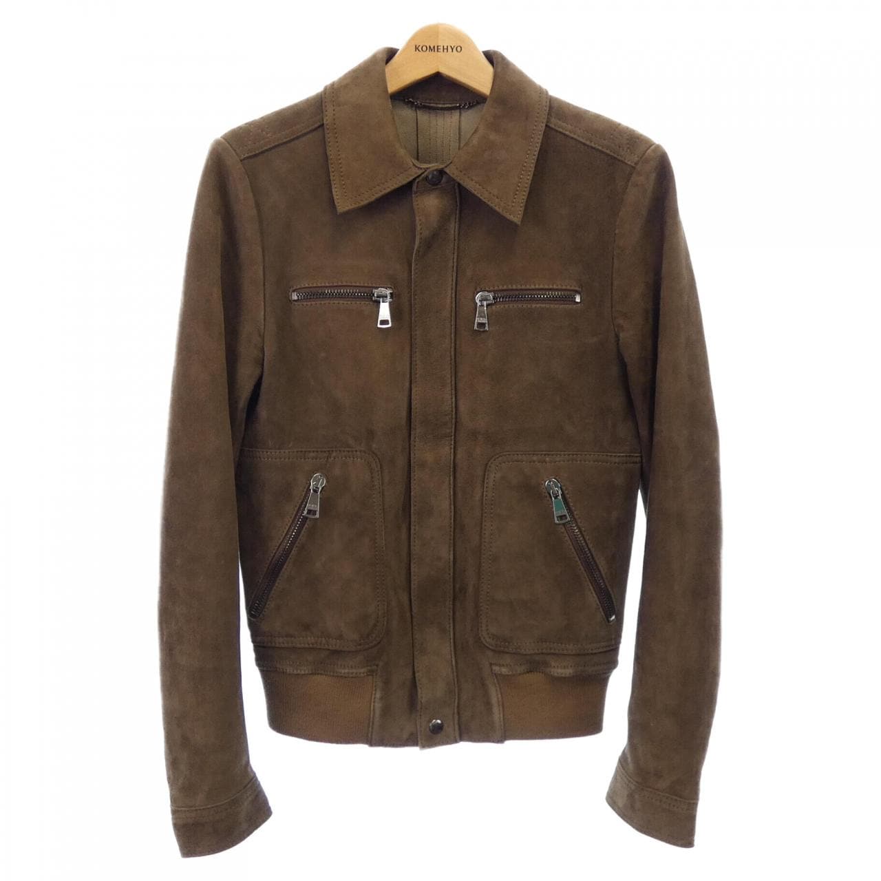 ドルチェアンドガッバーナ DOLCE&GABBANA G9A94L/FULMQ レザージャケット