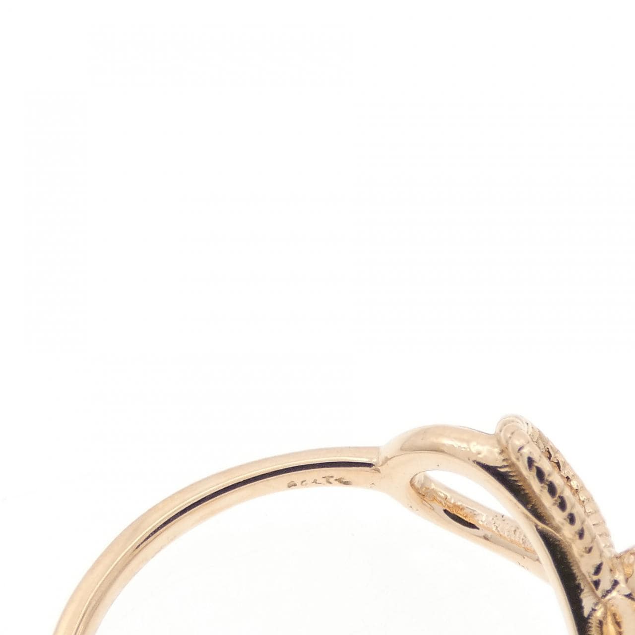 アガット ダイヤモンド ピンキーリング 0.03CT