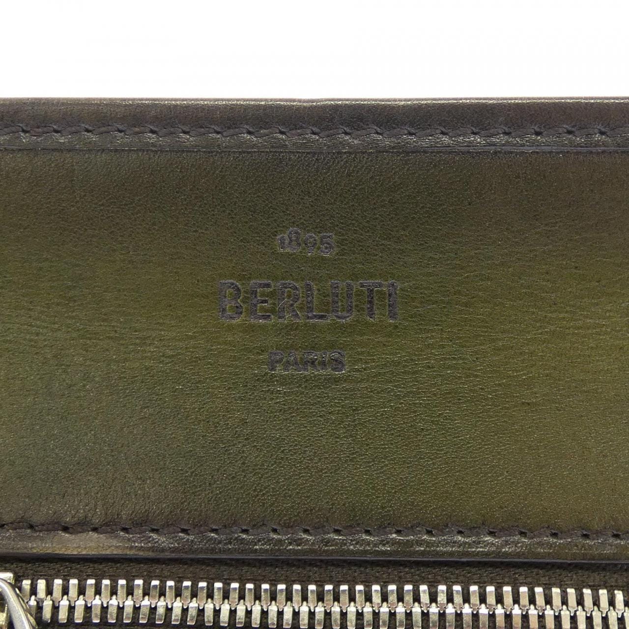 ベルルッティ Berluti モーニングスクリットレザートイレタリーポーチ BAG
