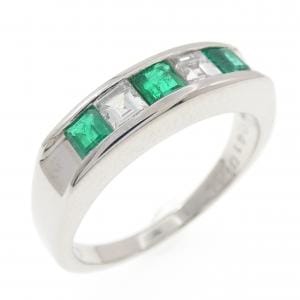 PT900 エメラルド リング 0.41CT