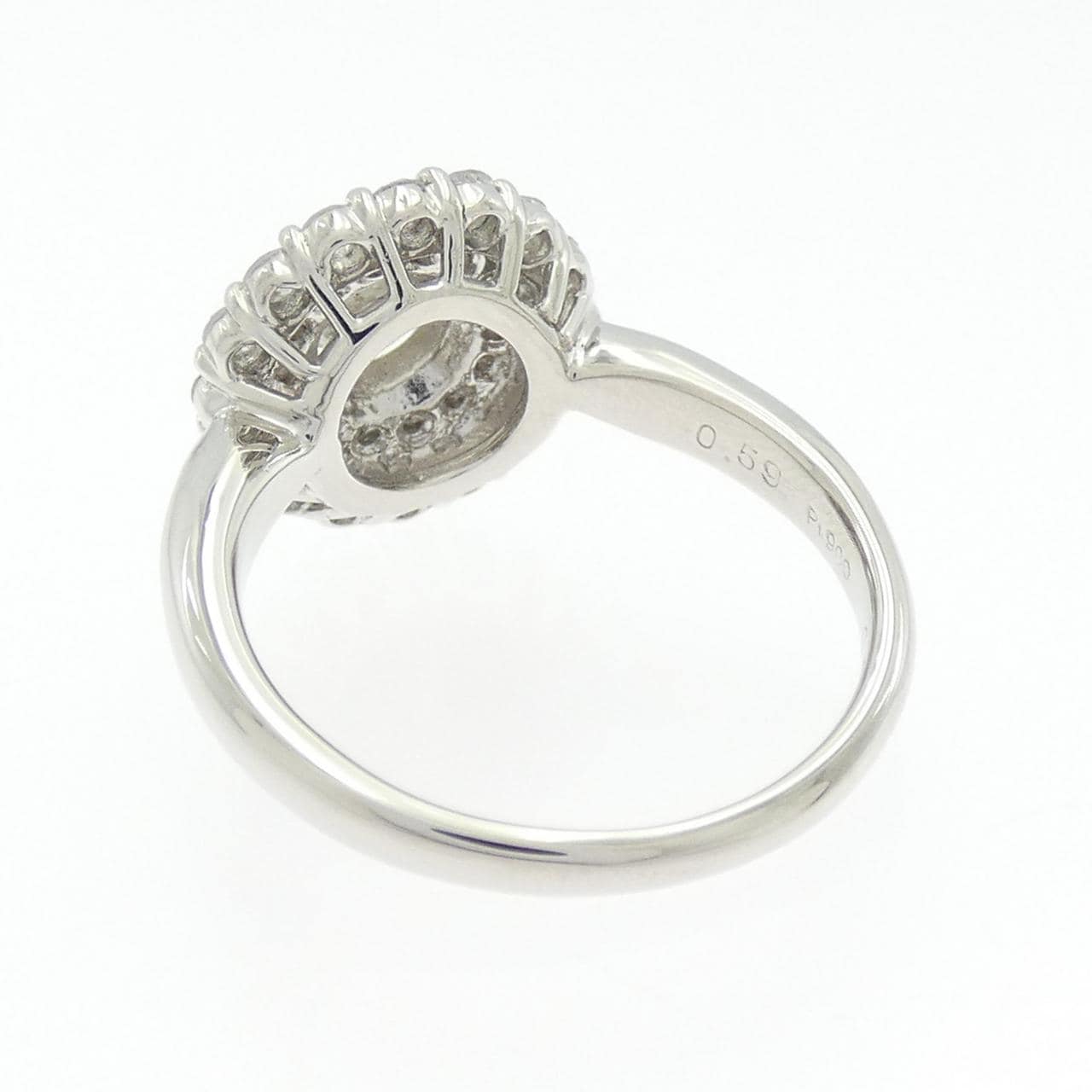 PT900 ダイヤモンド リング 0.59CT