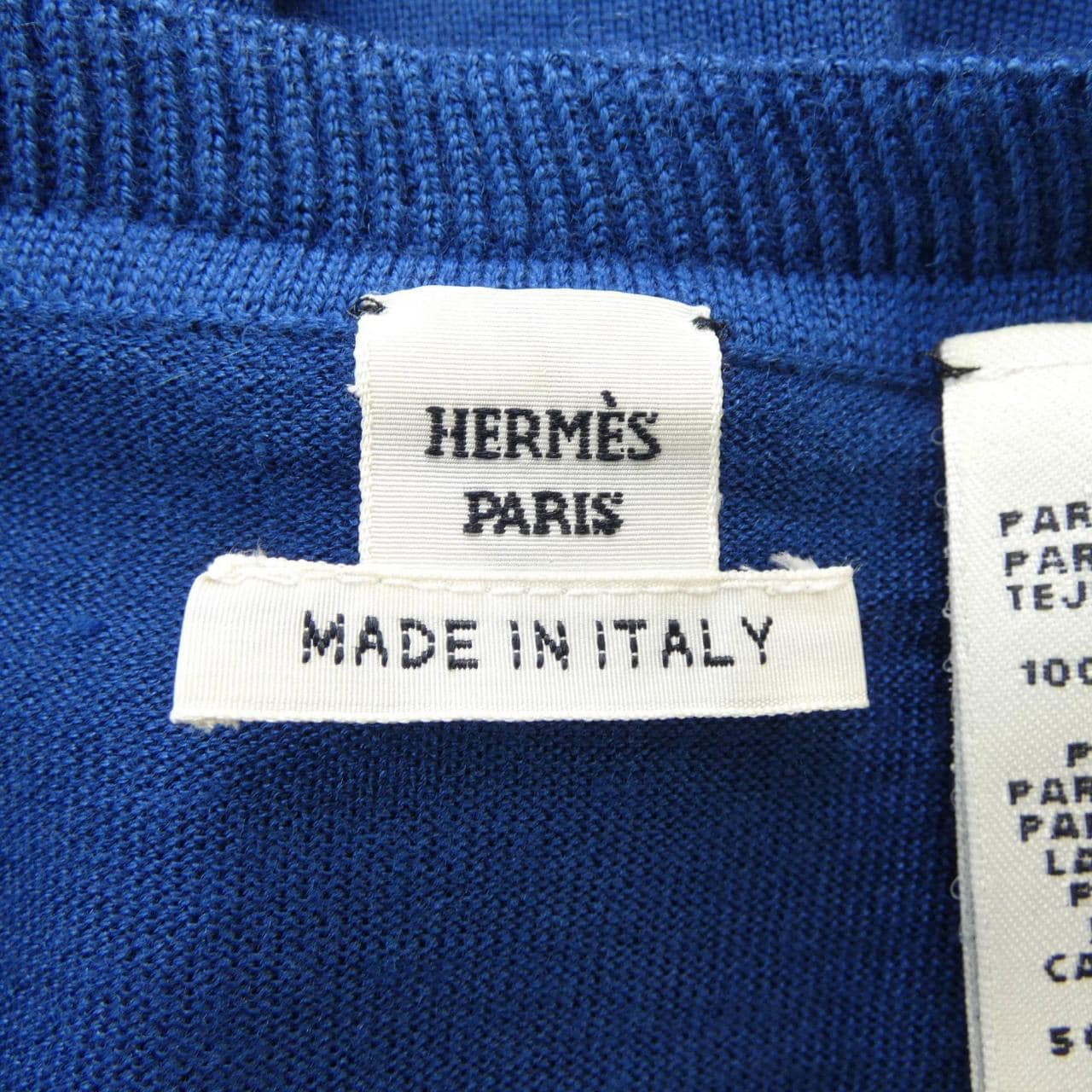 エルメス HERMES DIES ET HORE *96-7708 ツイルレーヌ トップス