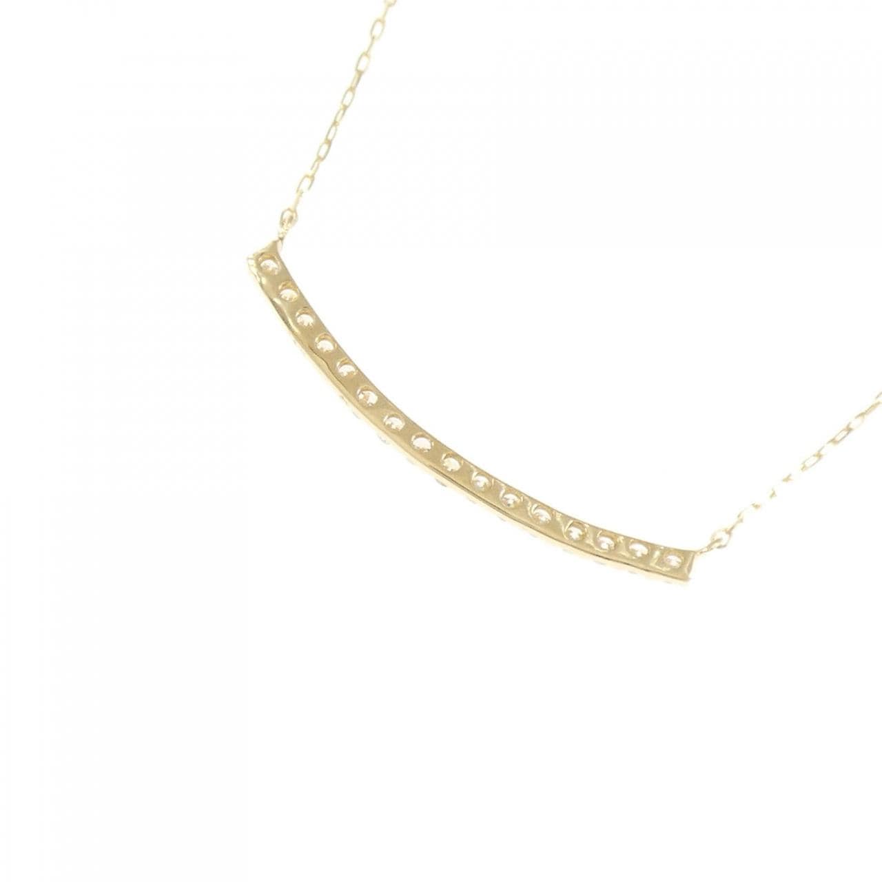 【リメイク】K18YG ダイヤモンド ネックレス 0.20CT