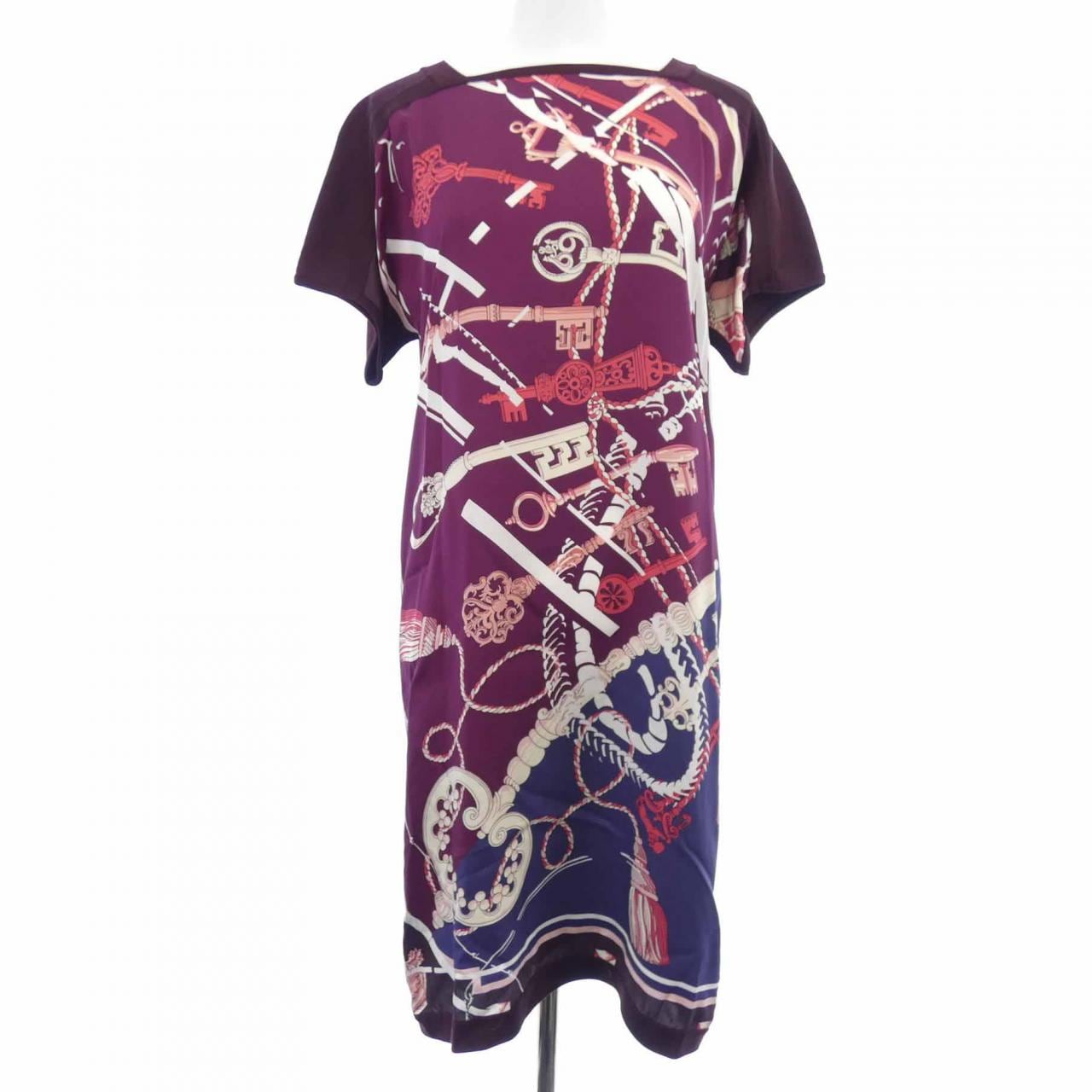 エルメス HERMES *86-7726 ツイルレーヌ ワンピース