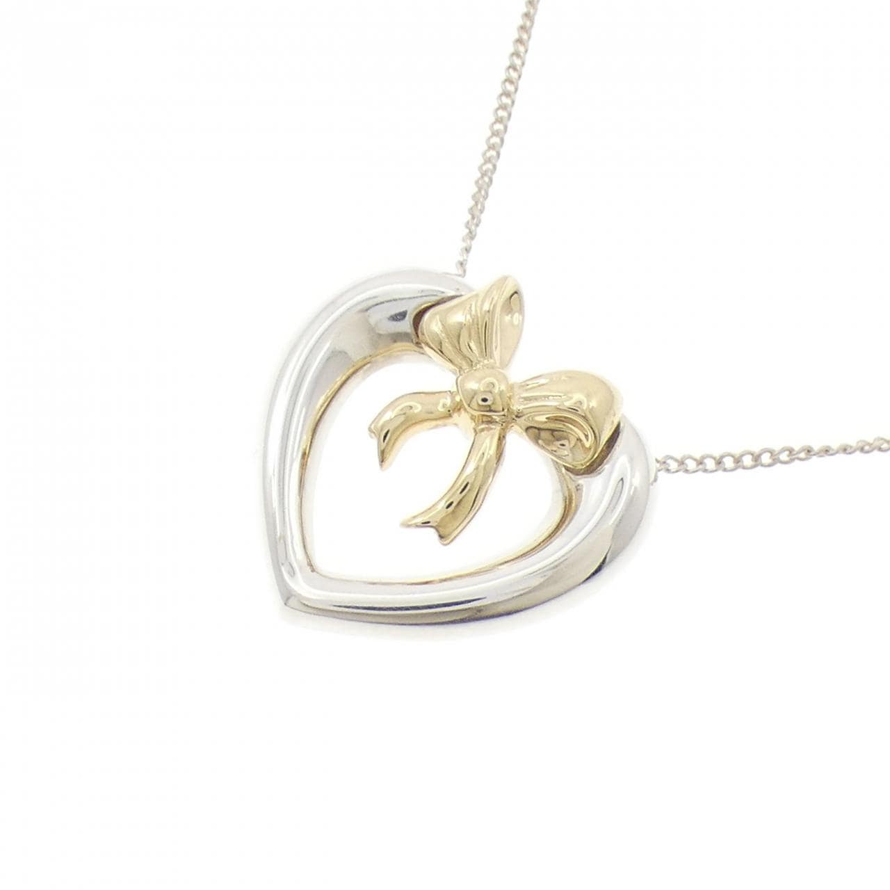 [vintage] TIFFANY 925/750YG 项链