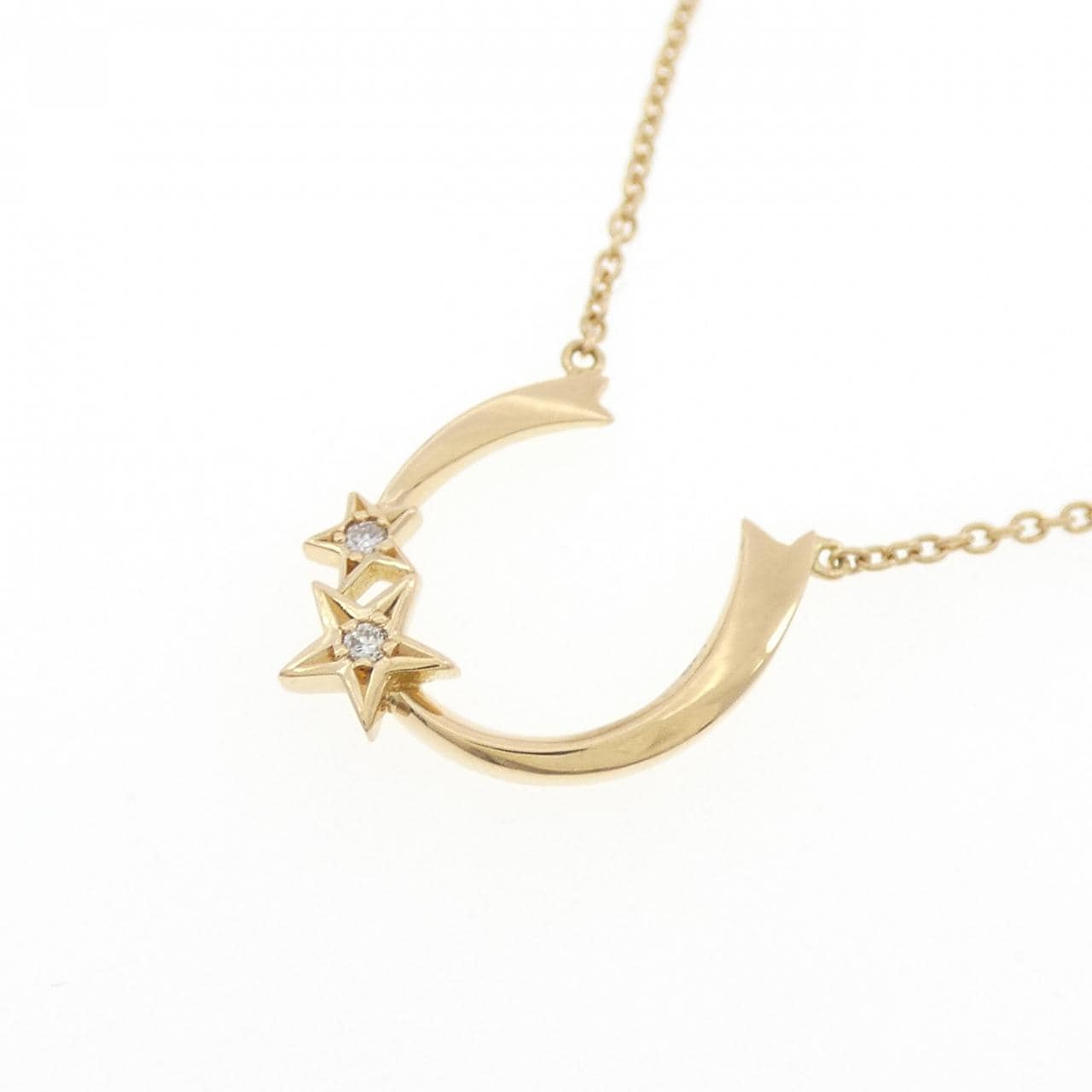 スタージュエリー ダイヤモンド ネックレス 0.01CT