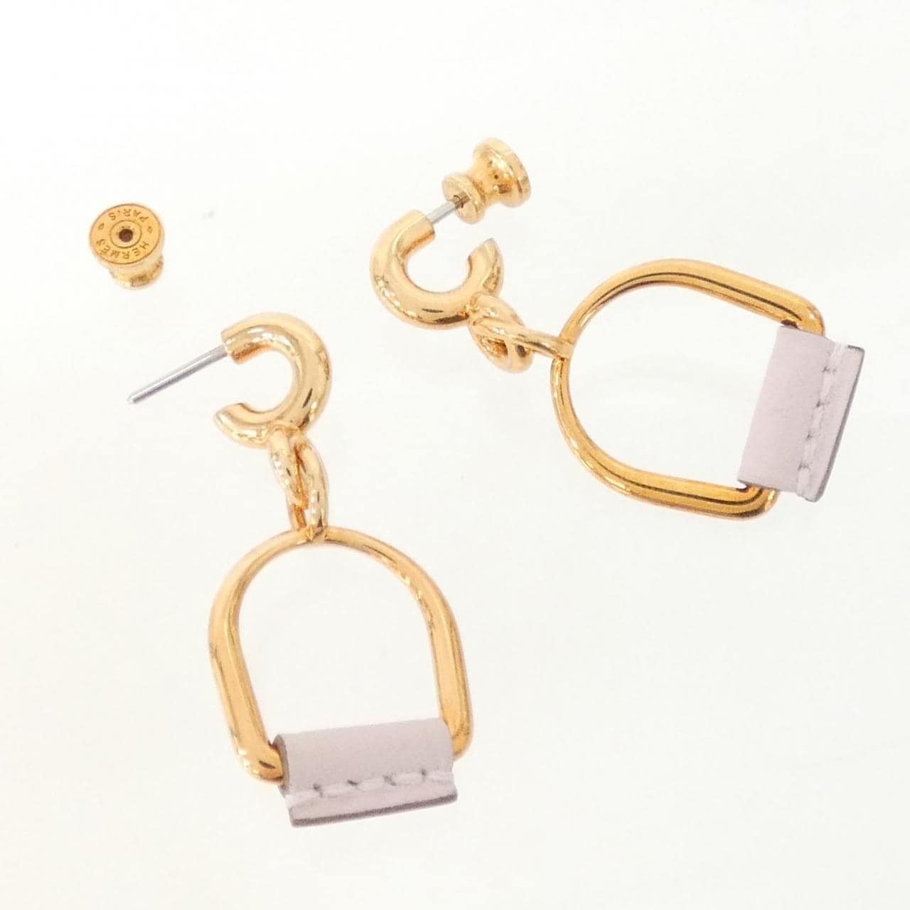 エルメス エリタージュ エケストル エトリエ PM 081159CD ピアス
