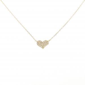 サマンサティアラ ハート ダイヤモンド ネックレス 0.11CT
