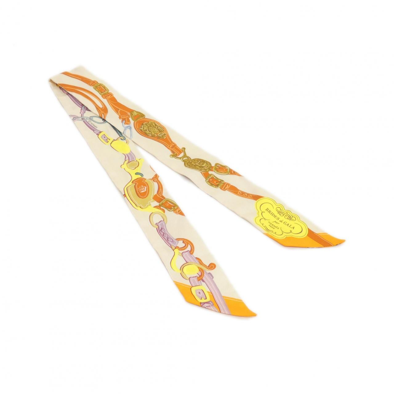 エルメス BRIDES DE GALA APPLIQUE ツイリー 063940S スカーフ