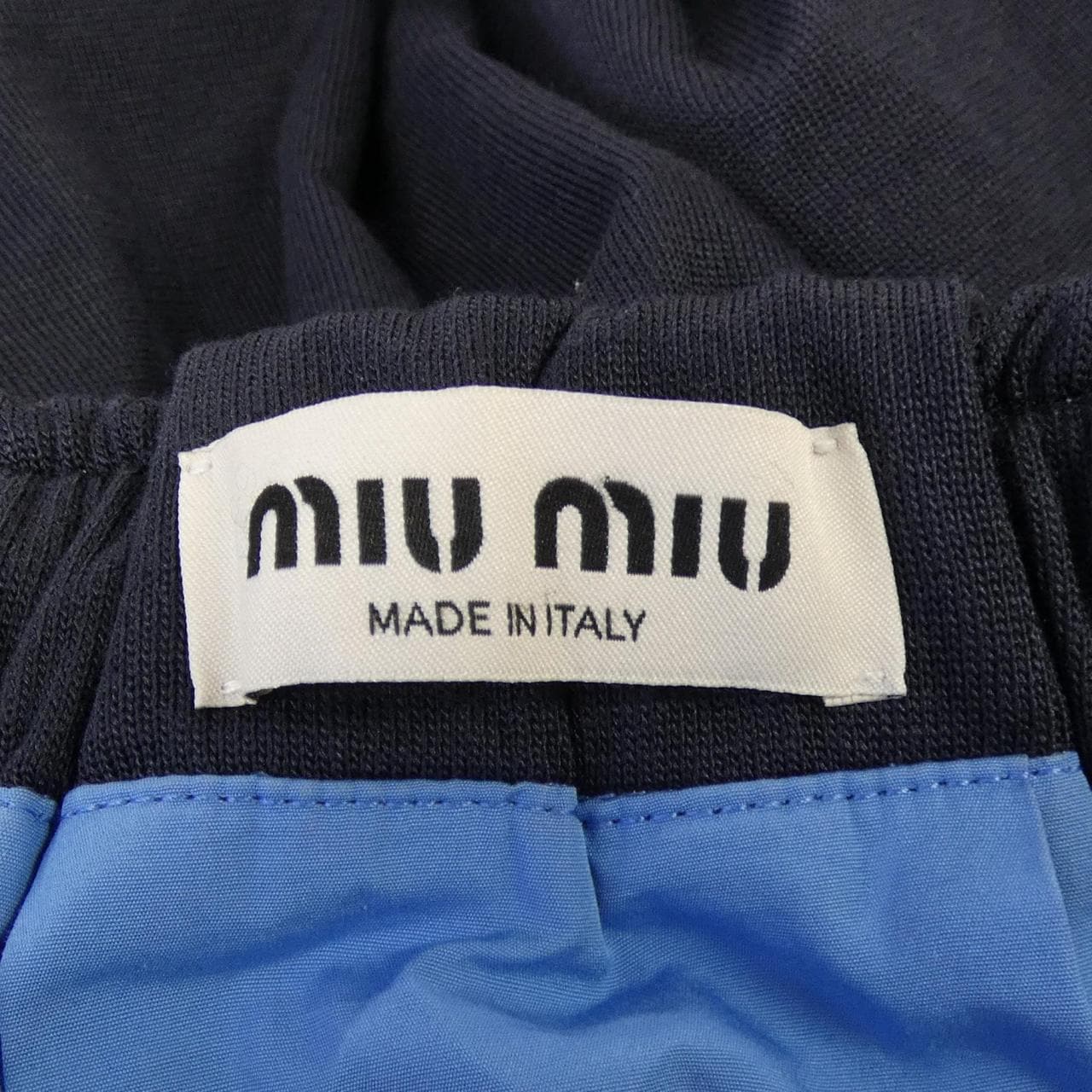 ミュウミュウ MIU MIU KNIT AND POPLIN MG2318 SOOO 15Q9 スカート