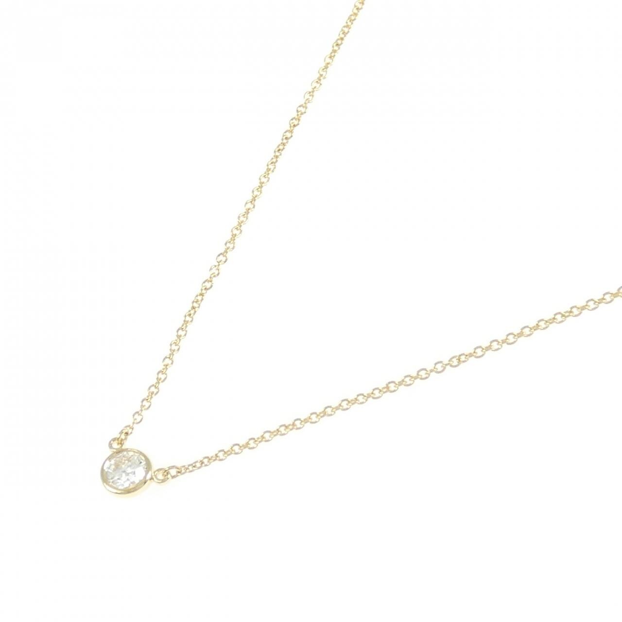 ティファニー バイザヤード ネックレス 0.22CT I VVS2 3EXT