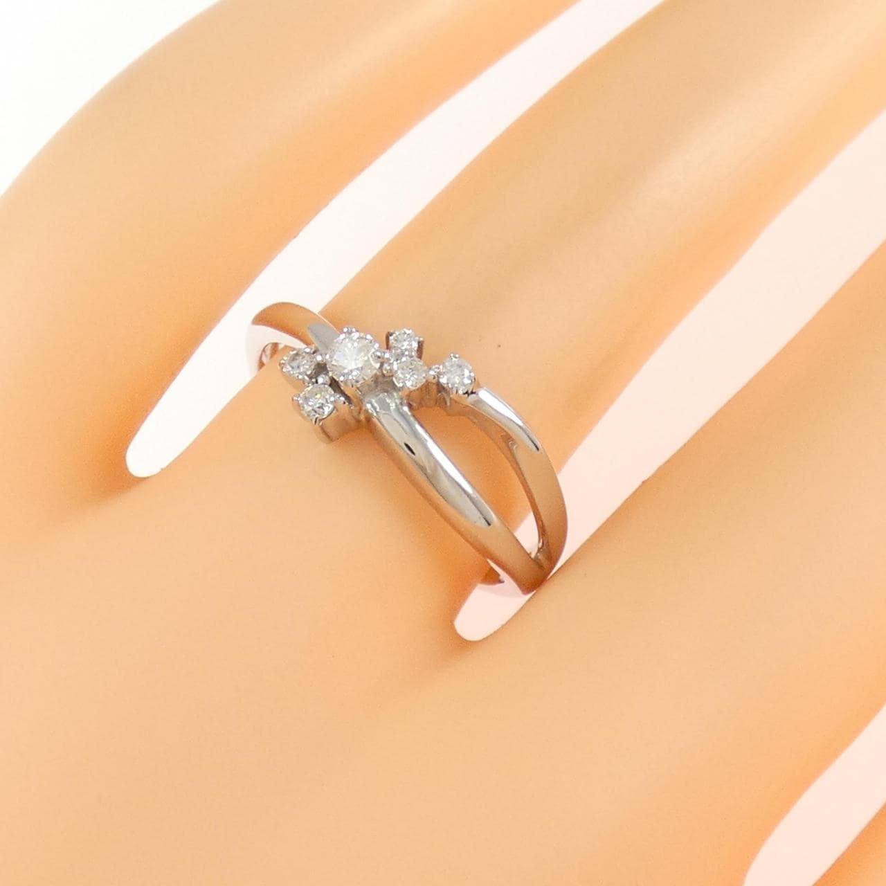 ヴァンドーム ダイヤモンド リング 0.13CT