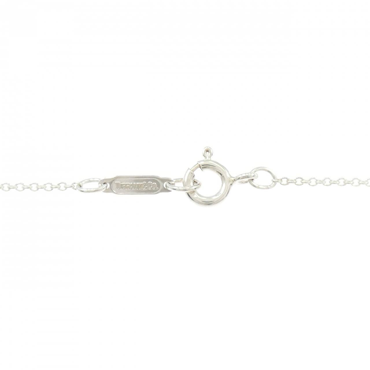 【ヴィンテージ】ティファニー ハート×リボン 925/750YG ネックレス