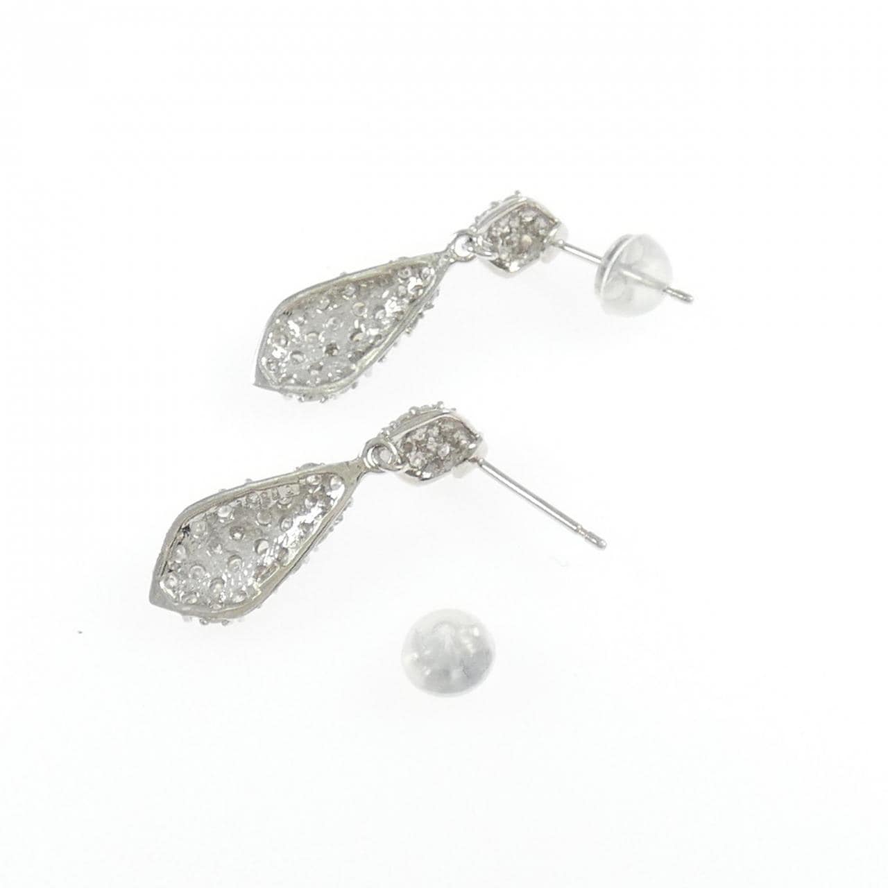 PT900 ダイヤモンド ピアス 1.10CT