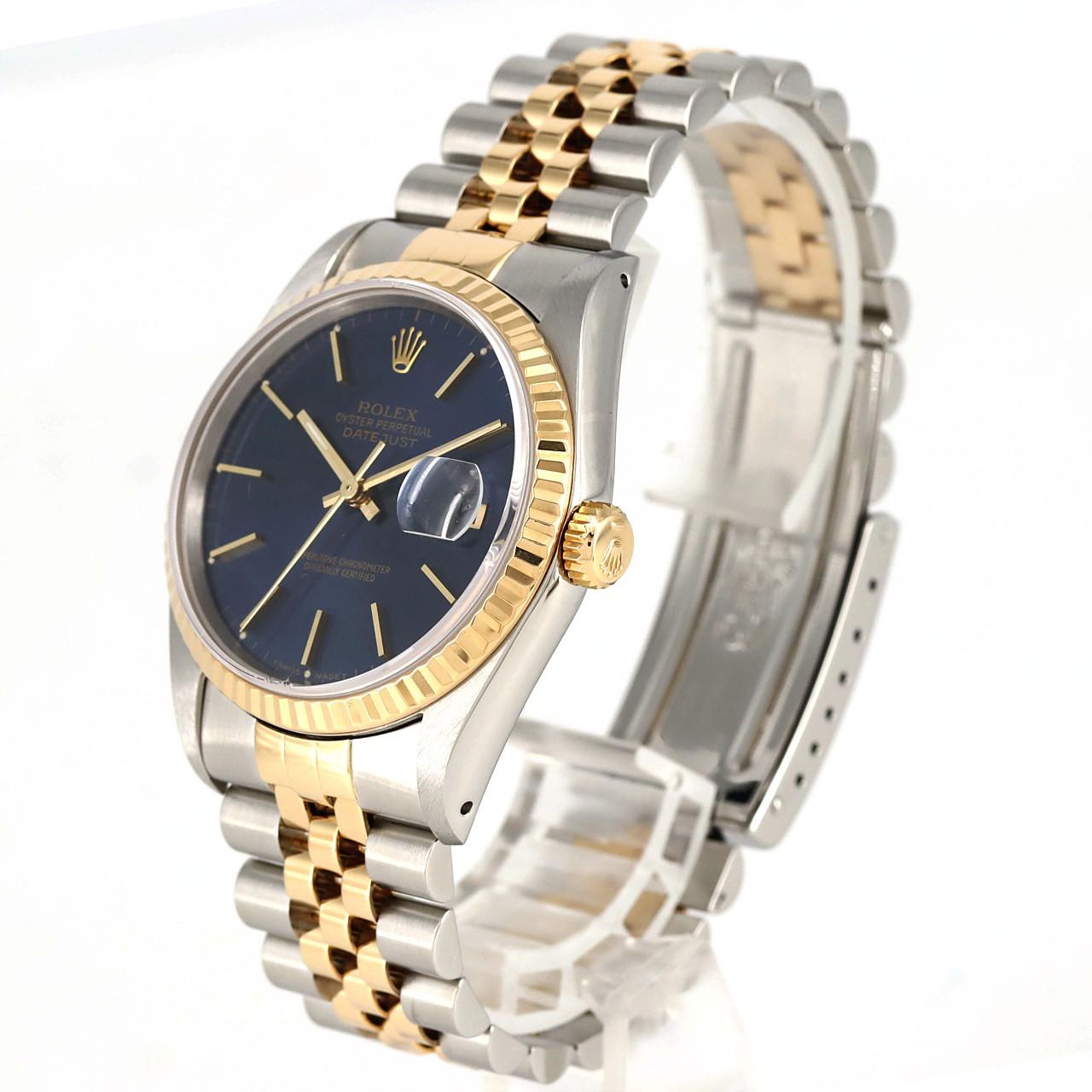 ROLEX Datejust 16233 SSxYG Automatic S number