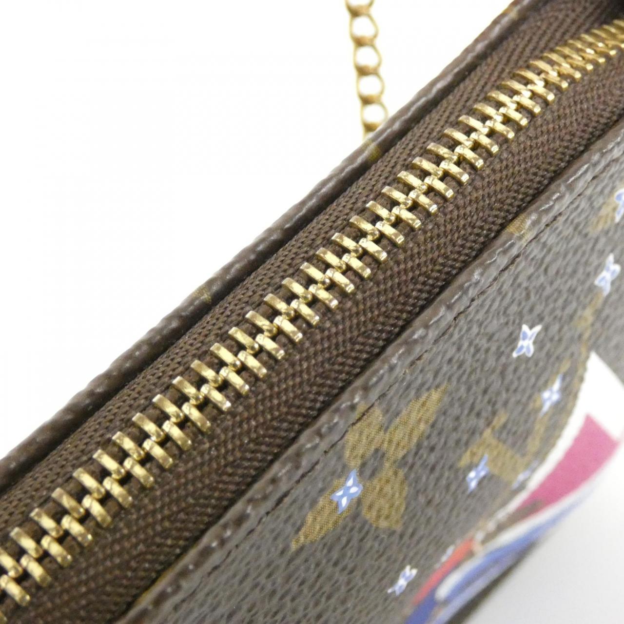 ルイヴィトン モノグラム(ホリデイ) ミニ ポシェット アクセソワール M67769 アクセサリーポーチ