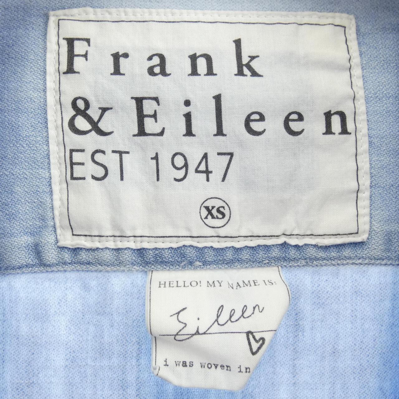 フランクアンドアイリーン FRANK&EILEEN シャツ