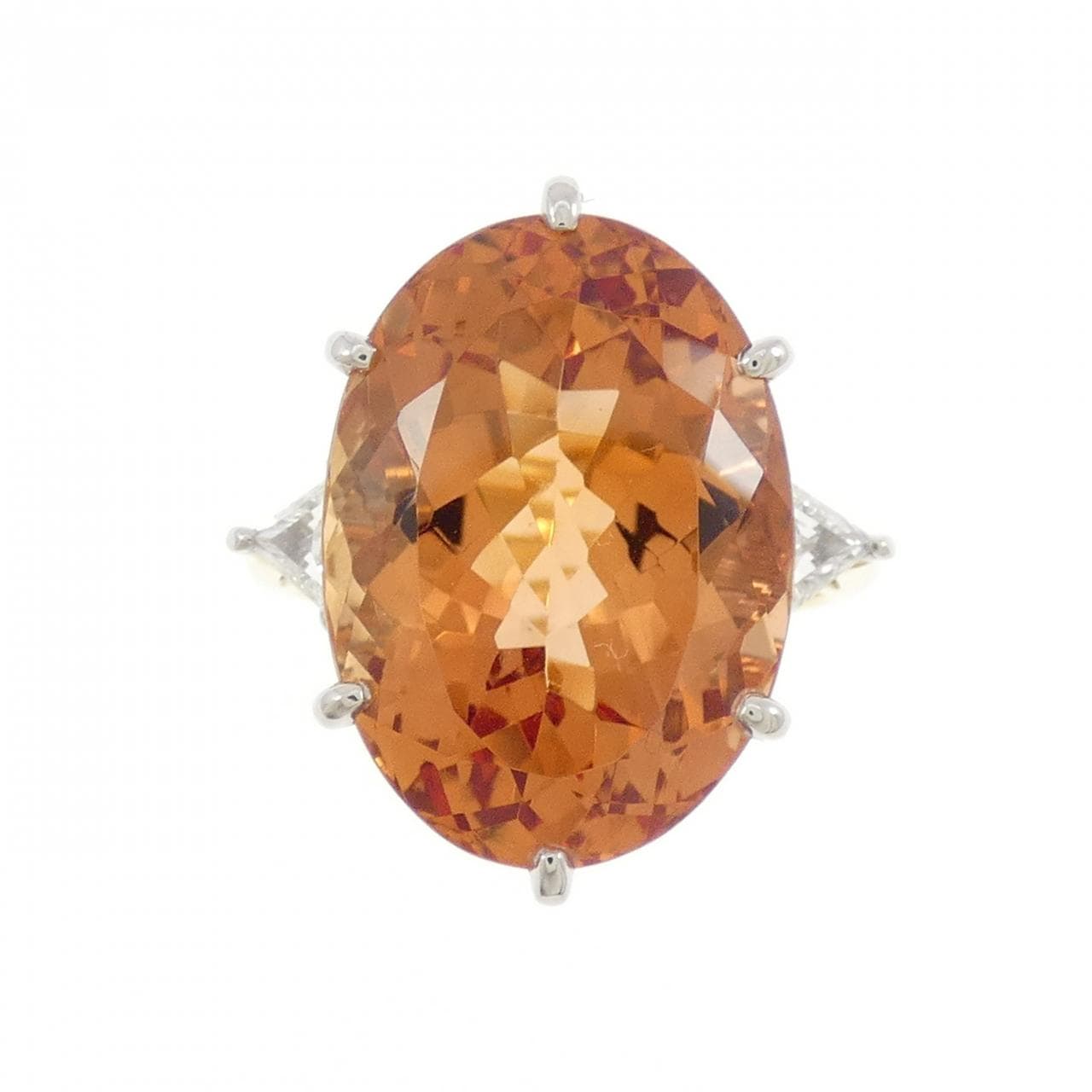 サザンクロス インペリアルトパーズ リング 18.57CT