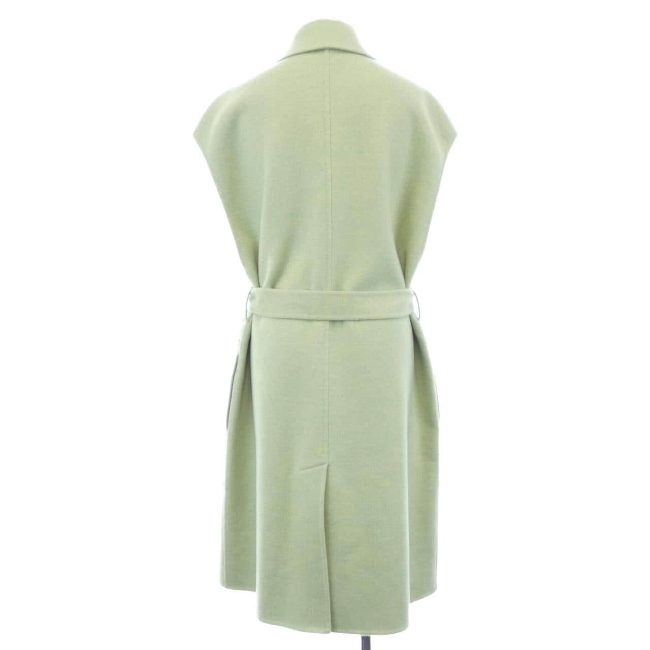 エルメス HERMES クルードセル ラムスキンボタン ダブルフェイス 4H0101DA ロングベスト