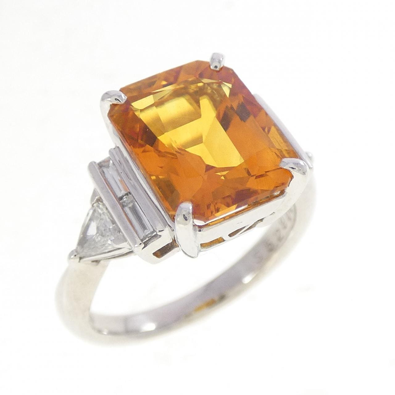 PT900 サファイヤ リング 5.29CT
