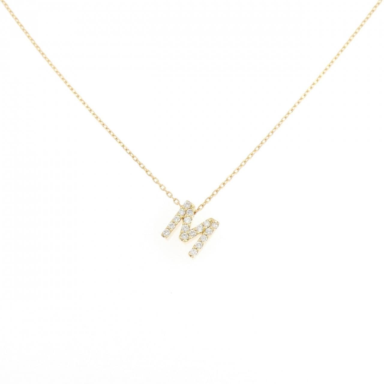 ポンテヴェキオ イニシャル ネックレス 0.07CT