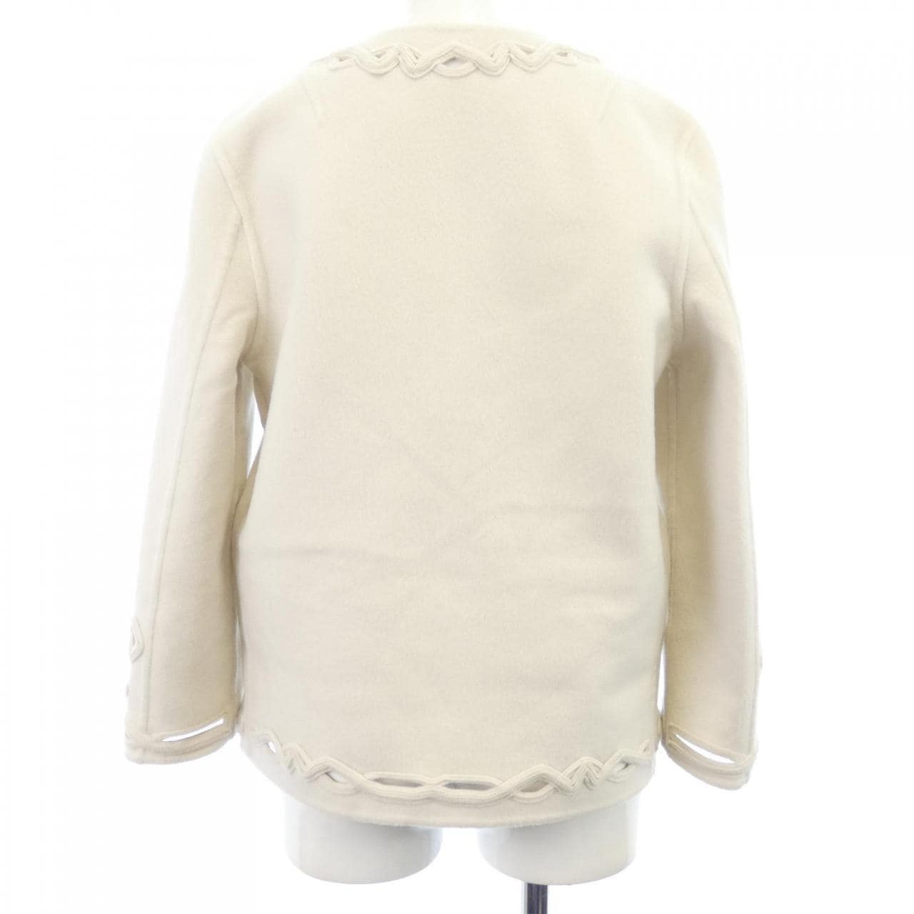 エルマンノシュエルビーノ ERMANNO SCERVINO ノーカラージャケット