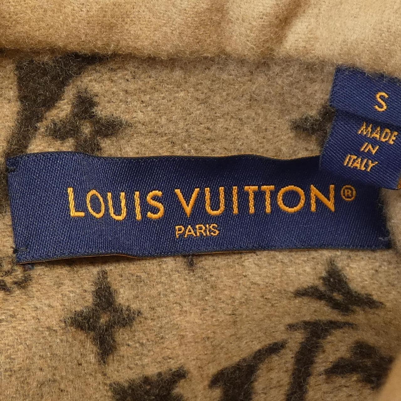 ルイヴィトン LOUIS VUITTON ダブルフェイスウールブレンドオーバーシャツ HQB42EFRW ジャケット