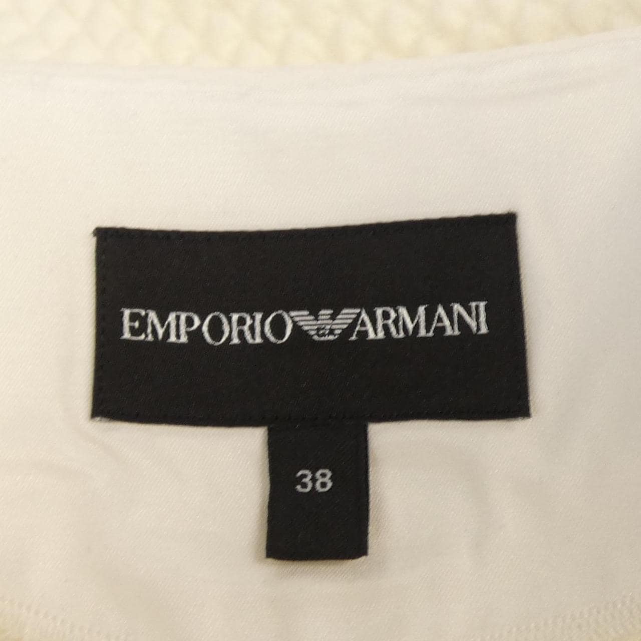 エンポリオアルマーニ EMPORIO ARMANI ノーカラージャケット