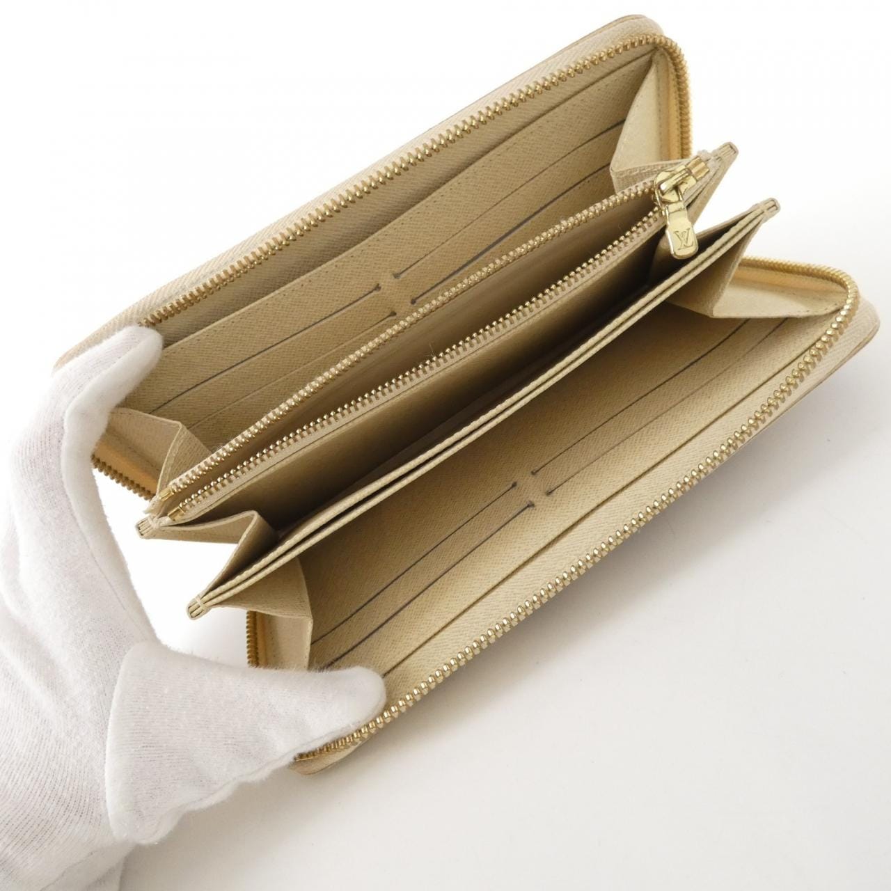 ルイヴィトン ダミエ アズール ジッピー ウォレット N60019 財布