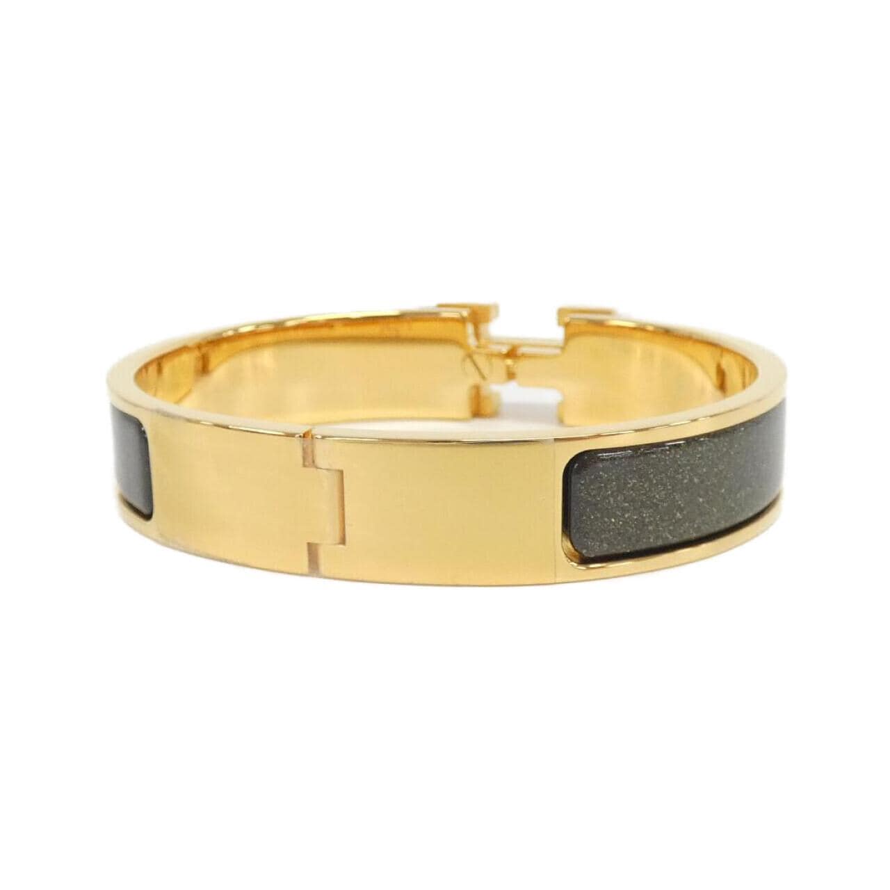 HERMES Click Ash Glitter PM 700015F Bracelet