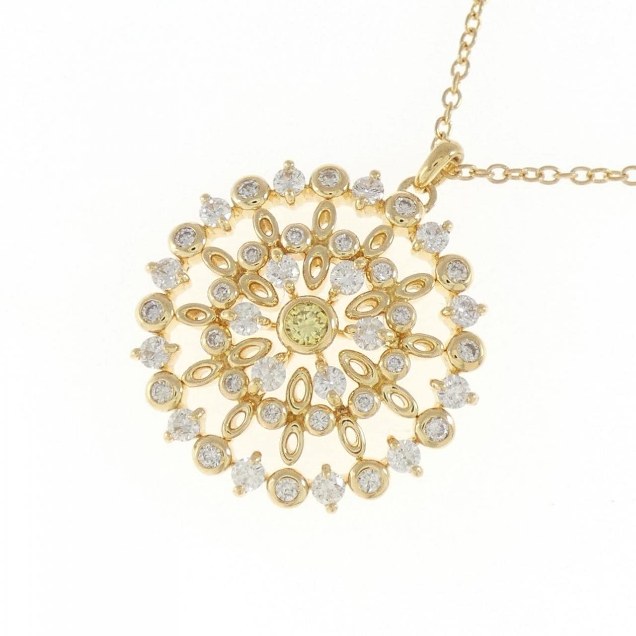 ポンテヴェキオ ダイヤモンド ネックレス 0.06CT
