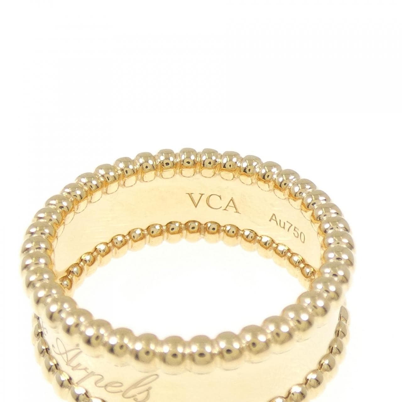 ヴァンクリーフ&アーペル ペルレ シニアチュール リング