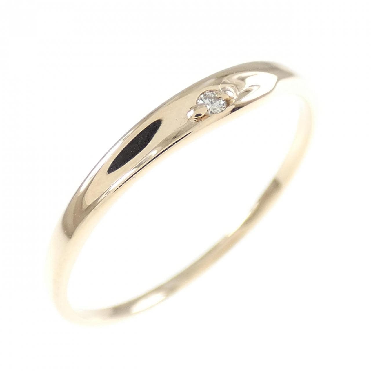 K18PG ダイヤモンド リング 0.01CT