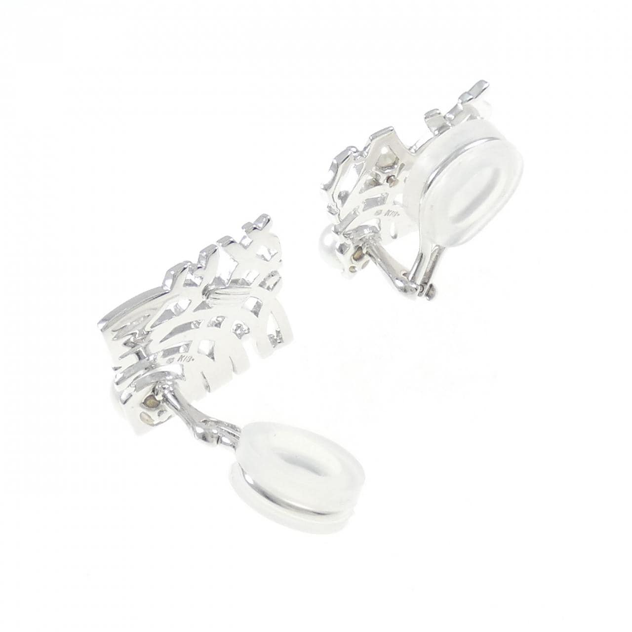 MIKIMOTO Akoya珍珠耳夹