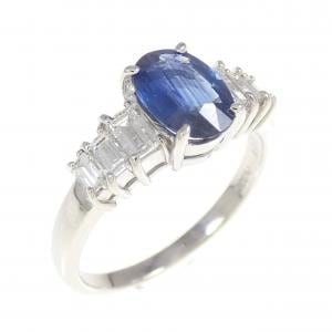 PT900 サファイヤ リング 1.11CT