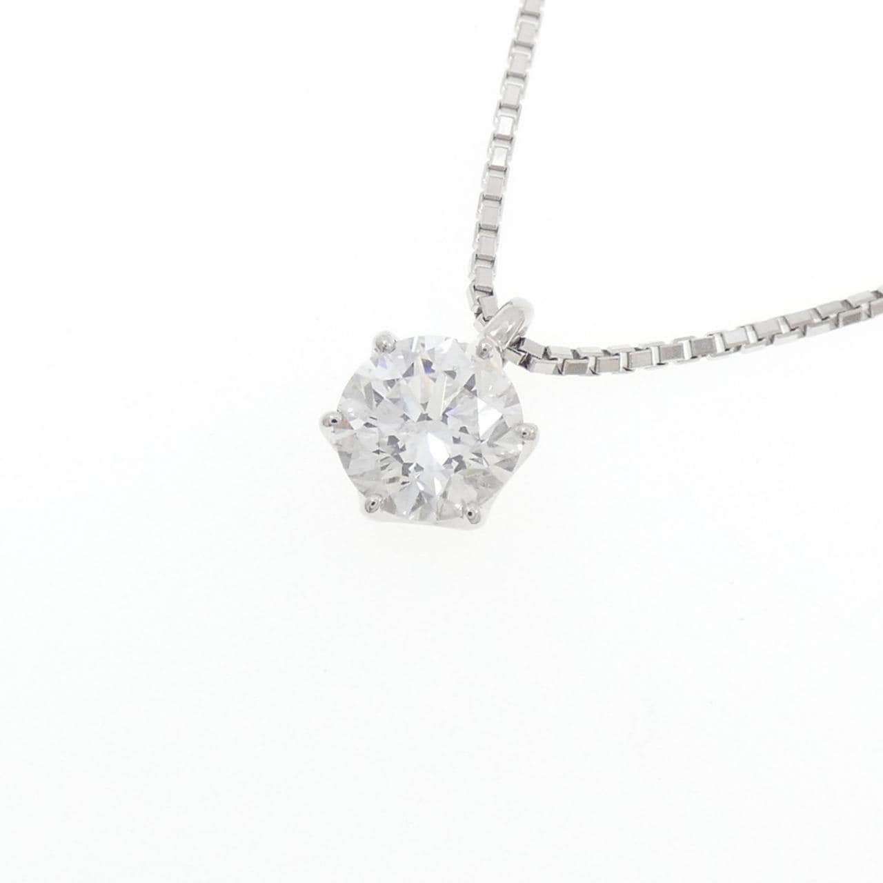PT900/PT850 ダイヤモンド ネックレス 1.015CT D SI2 VG