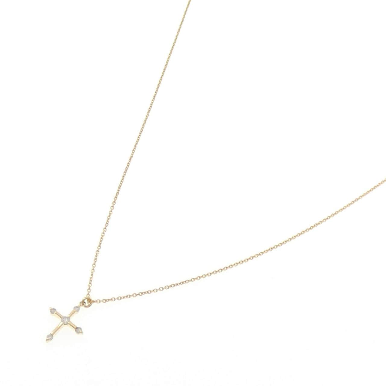 アーカー クロス ダイヤモンド ネックレス