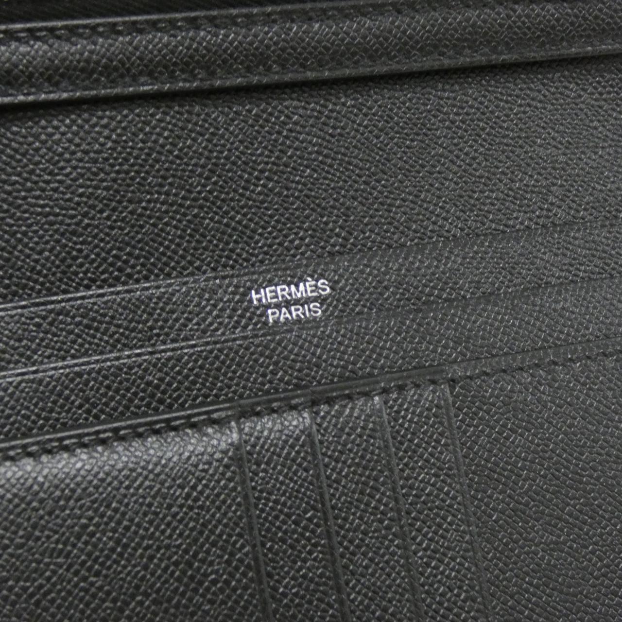 エルメス ベアン コンパクト モノクローム 085916CH 財布