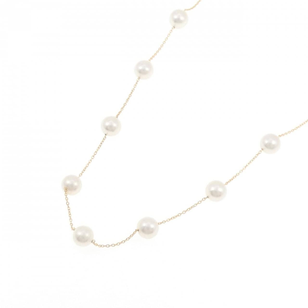 K18YG アコヤパール ネックレス