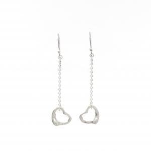 ティファニー オープンハート ドロップ ピアス