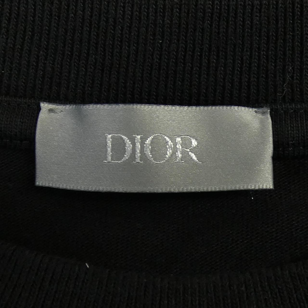 ディオール DIOR コットンコンパクトジャージーTシャツ 293J659A0554 Tシャツ