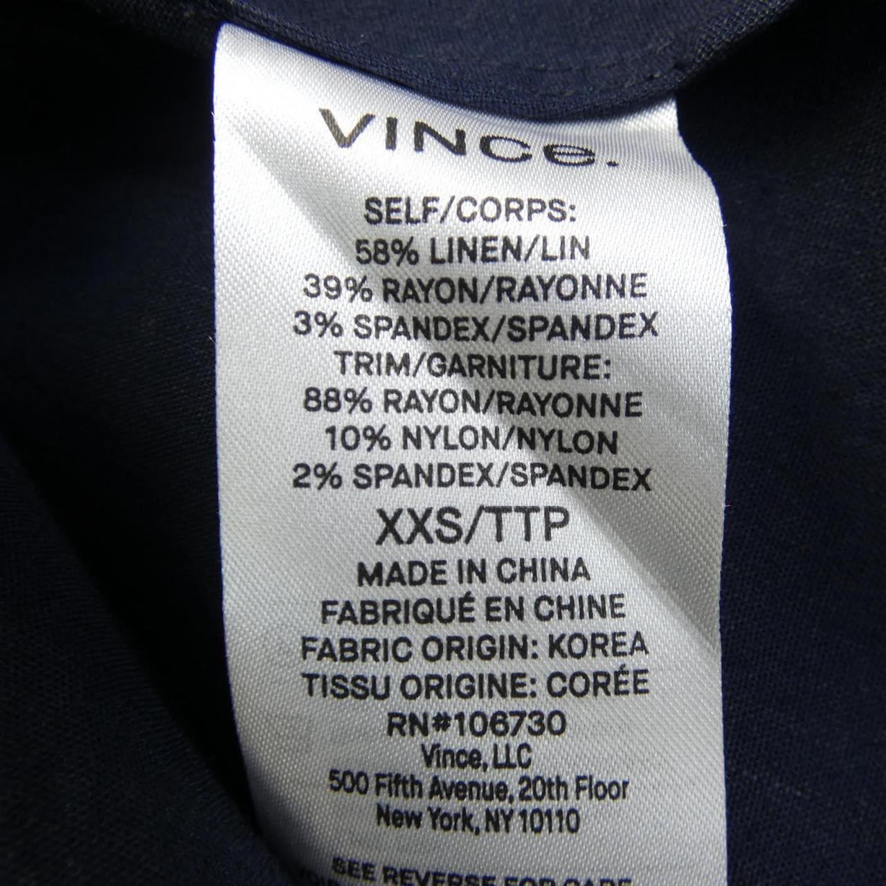ヴィンス VINCE タンクトップ
